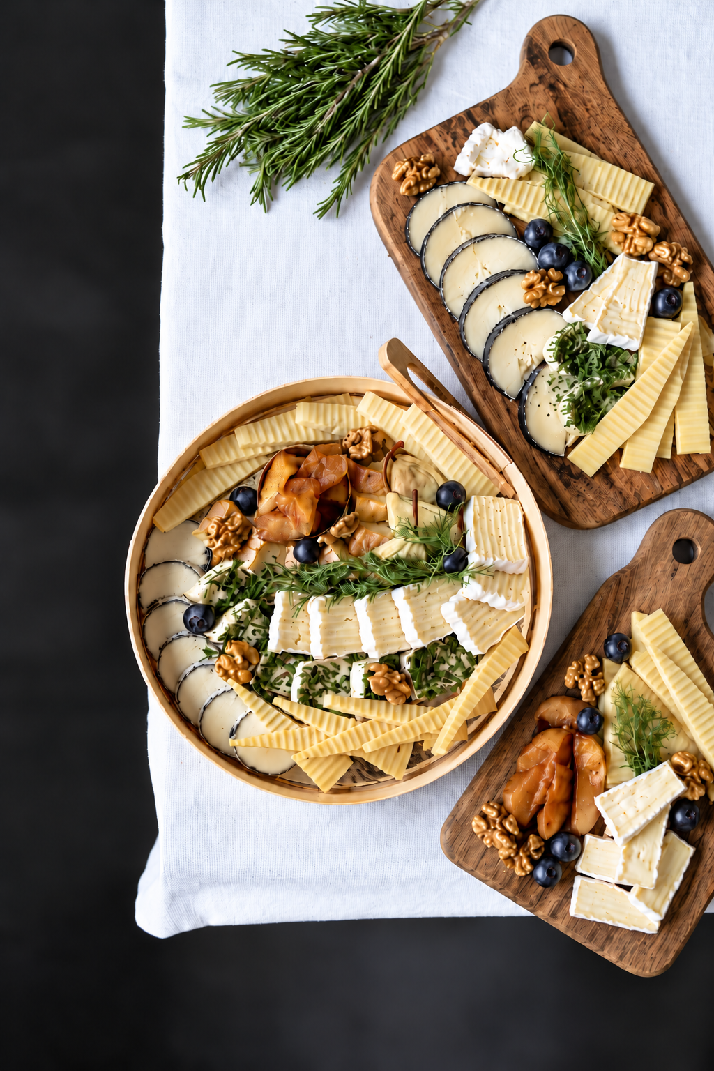 Fromages affinés plateau lunch prê-à-servir